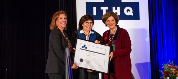 The ITHQ Awards an Honorary Diploma to Josée di Stasio