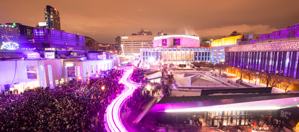 Montréal en Lumière: the festival that lights up the city