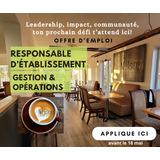 Chez Nelson café-bistro logo Cook & Chef  Manager / Supervisor  resto emploi restaurant